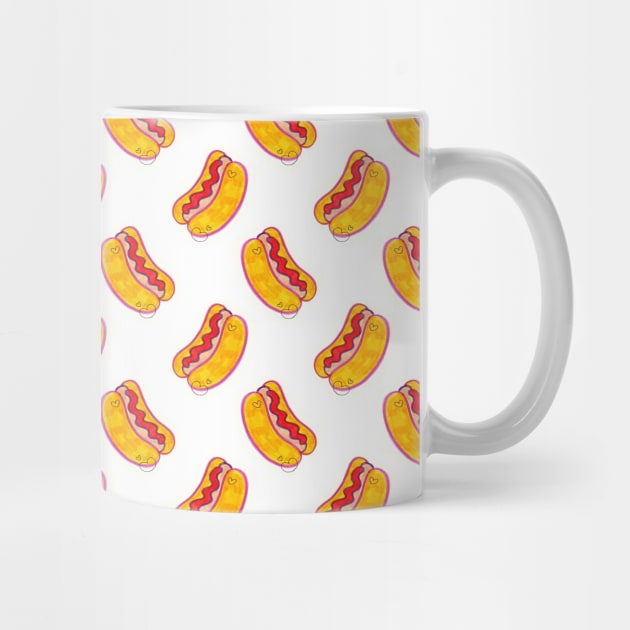 Hotdog Pattern by saradaboru